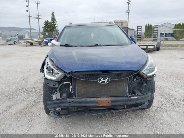 2014 Hyundai Tucson Limited მანქანა იყიდება აუქციონზე, vin: KM8JUCAG2EU807105, აუქციონის ნომერი: 20258498