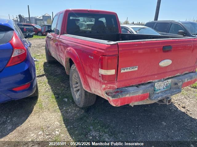 Продаж на аукціоні авто 2009 Ford Ranger Sport Supercab, vin: 1FTZR45E29PA47642, номер лоту: 20258501