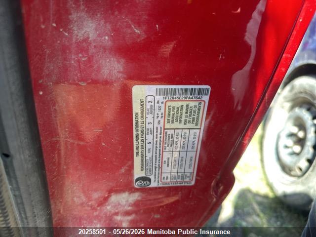 Продаж на аукціоні авто 2009 Ford Ranger Sport Supercab, vin: 1FTZR45E29PA47642, номер лоту: 20258501