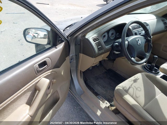 Продаж на аукціоні авто 2003 Honda Civic Dx, vin: 2HGES15103H939576, номер лоту: 20258507