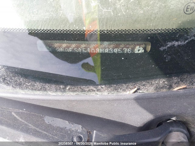 Продаж на аукціоні авто 2003 Honda Civic Dx, vin: 2HGES15103H939576, номер лоту: 20258507