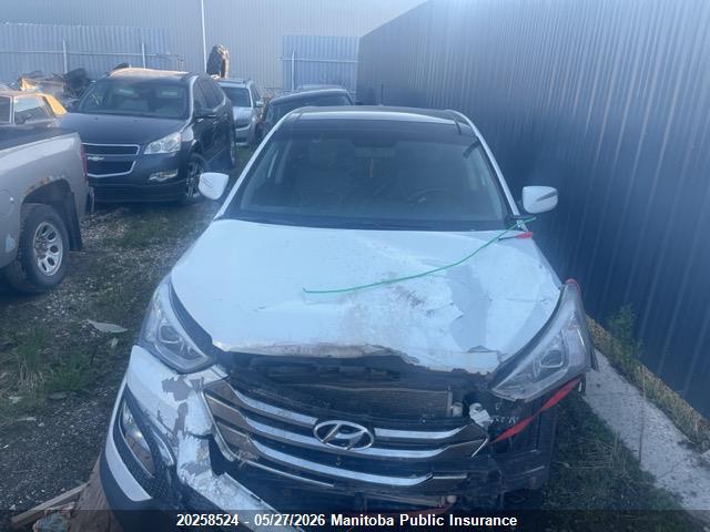 20258524 :رقم المزاد ، 5XYZUDLB3DG098165 vin ، 2013 Hyundai Santa Fe مزاد بيع