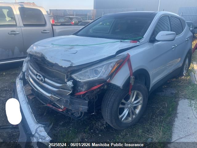 20258524 :رقم المزاد ، 5XYZUDLB3DG098165 vin ، 2013 Hyundai Santa Fe مزاد بيع