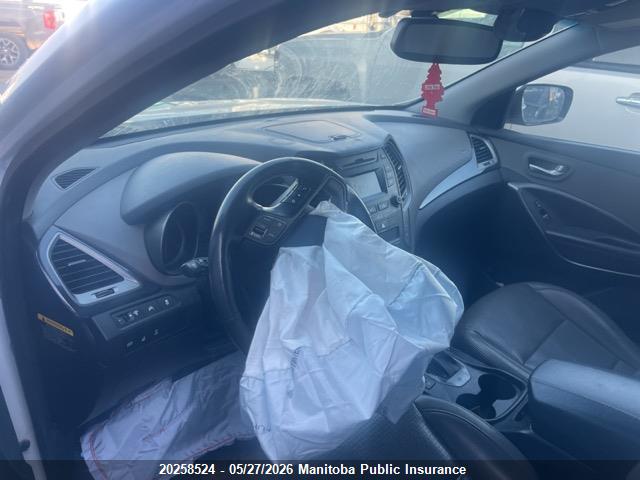 20258524 :رقم المزاد ، 5XYZUDLB3DG098165 vin ، 2013 Hyundai Santa Fe مزاد بيع