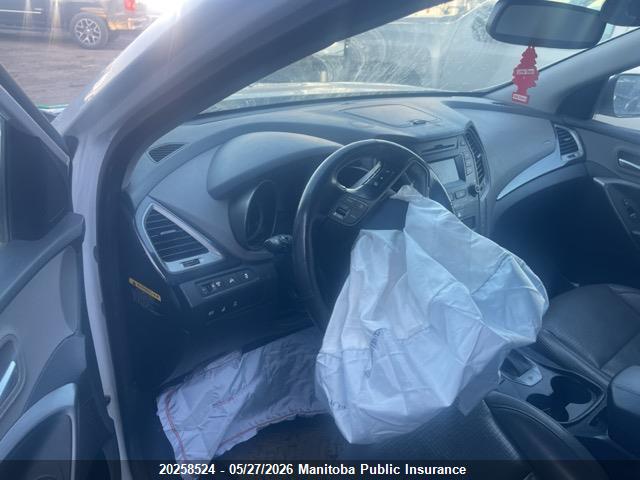 20258524 :رقم المزاد ، 5XYZUDLB3DG098165 vin ، 2013 Hyundai Santa Fe مزاد بيع