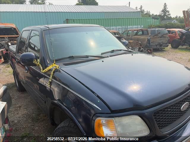 Aukcja sprzedaży 2003 Ford F150 Supercrew, vin: 1FTRW08603KD81131, numer aukcji: 20258532