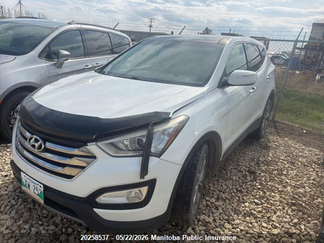 20258537 :رقم المزاد ، 5XYZUDLA2DG122477 vin ، 2013 Hyundai Santa Fe 2.0t Limited مزاد بيع