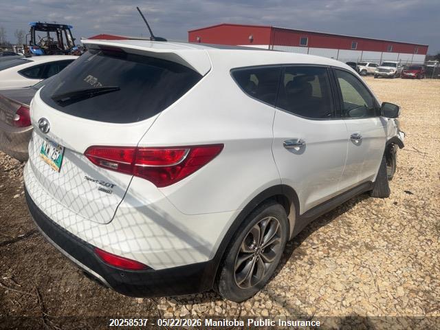 20258537 :رقم المزاد ، 5XYZUDLA2DG122477 vin ، 2013 Hyundai Santa Fe 2.0t Limited مزاد بيع