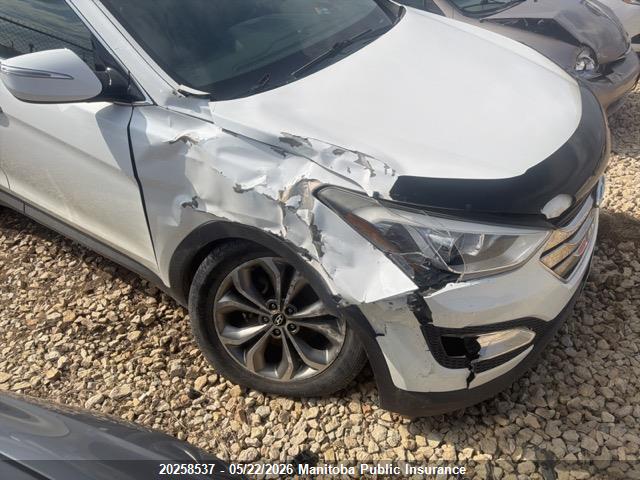20258537 :رقم المزاد ، 5XYZUDLA2DG122477 vin ، 2013 Hyundai Santa Fe 2.0t Limited مزاد بيع