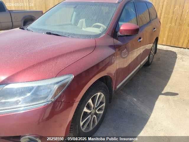 2013 Nissan Pathfinder Sl მანქანა იყიდება აუქციონზე, vin: 5N1AR2MM2DC684455, აუქციონის ნომერი: 20258550