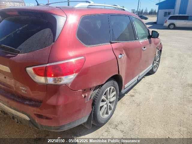 2013 Nissan Pathfinder Sl მანქანა იყიდება აუქციონზე, vin: 5N1AR2MM2DC684455, აუქციონის ნომერი: 20258550