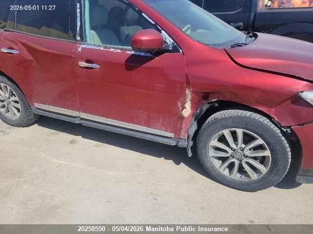 2013 Nissan Pathfinder Sl მანქანა იყიდება აუქციონზე, vin: 5N1AR2MM2DC684455, აუქციონის ნომერი: 20258550