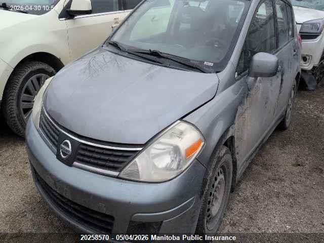 2009 Nissan Versa 1.8 Sl მანქანა იყიდება აუქციონზე, vin: 3N1BC13E19L351662, აუქციონის ნომერი: 20258570
