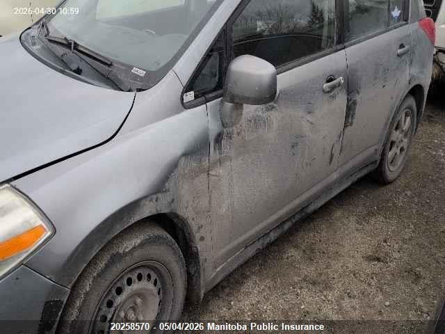2009 Nissan Versa 1.8 Sl მანქანა იყიდება აუქციონზე, vin: 3N1BC13E19L351662, აუქციონის ნომერი: 20258570
