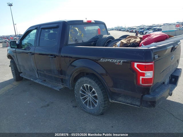 2018 Ford F150 Xlt Supercrew მანქანა იყიდება აუქციონზე, vin: 1FTEW1EP5JKD26978, აუქციონის ნომერი: 20258576