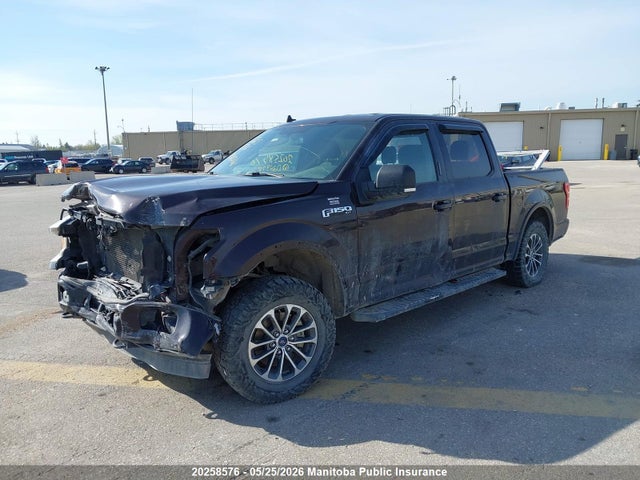 2018 Ford F150 Xlt Supercrew მანქანა იყიდება აუქციონზე, vin: 1FTEW1EP5JKD26978, აუქციონის ნომერი: 20258576