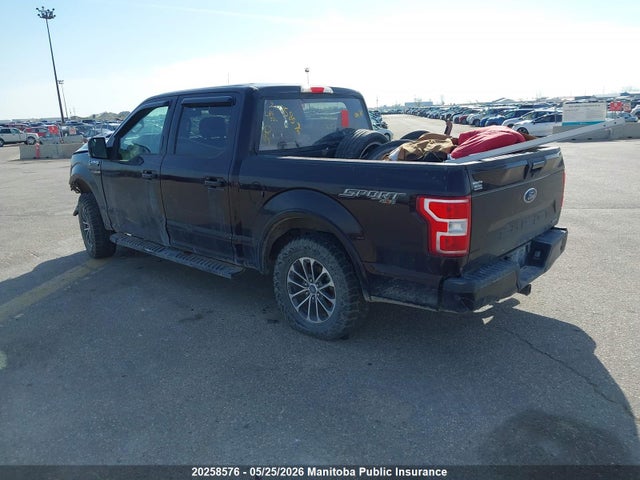 2018 Ford F150 Xlt Supercrew მანქანა იყიდება აუქციონზე, vin: 1FTEW1EP5JKD26978, აუქციონის ნომერი: 20258576