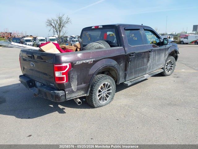 2018 Ford F150 Xlt Supercrew მანქანა იყიდება აუქციონზე, vin: 1FTEW1EP5JKD26978, აუქციონის ნომერი: 20258576