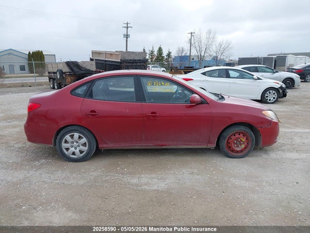 2009 Hyundai Elantra Gl მანქანა იყიდება აუქციონზე, vin: KMHDU45D09U786425, აუქციონის ნომერი: 20258590