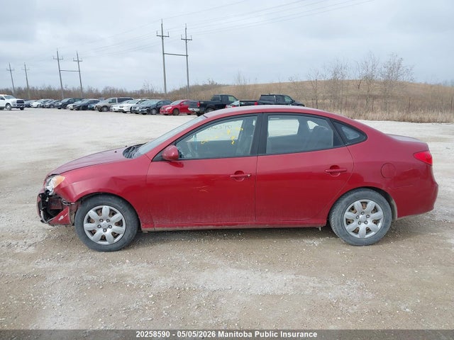 2009 Hyundai Elantra Gl მანქანა იყიდება აუქციონზე, vin: KMHDU45D09U786425, აუქციონის ნომერი: 20258590