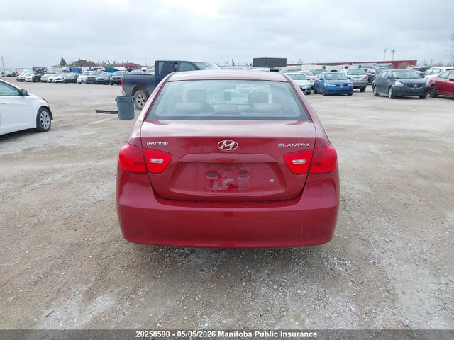 2009 Hyundai Elantra Gl მანქანა იყიდება აუქციონზე, vin: KMHDU45D09U786425, აუქციონის ნომერი: 20258590