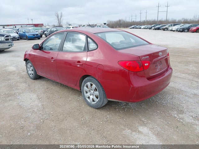 2009 Hyundai Elantra Gl მანქანა იყიდება აუქციონზე, vin: KMHDU45D09U786425, აუქციონის ნომერი: 20258590