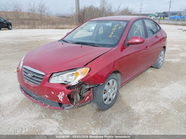 2009 Hyundai Elantra Gl მანქანა იყიდება აუქციონზე, vin: KMHDU45D09U786425, აუქციონის ნომერი: 20258590