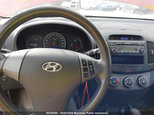 2009 Hyundai Elantra Gl მანქანა იყიდება აუქციონზე, vin: KMHDU45D09U786425, აუქციონის ნომერი: 20258590