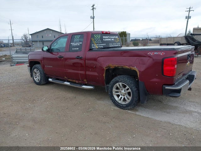 Aukcja sprzedaży 2014 Chevrolet Silverado 1500 Lt Double Cab, vin: 1GCVKREC2EZ381540, numer aukcji: 20258602