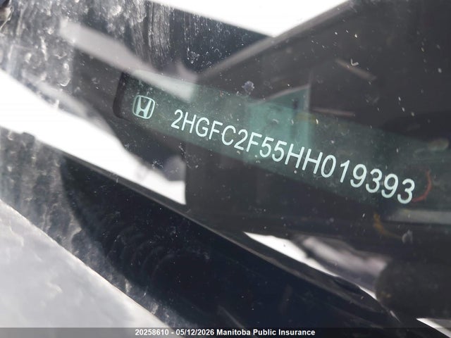 Aukcja sprzedaży 2017 Honda Civic Lx, vin: 2HGFC2F55HH019393, numer aukcji: 20258610