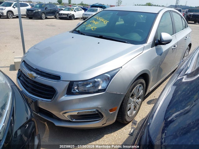 1G1PC5SB0F7249232 Chevrolet Cruze Lt Turbo
