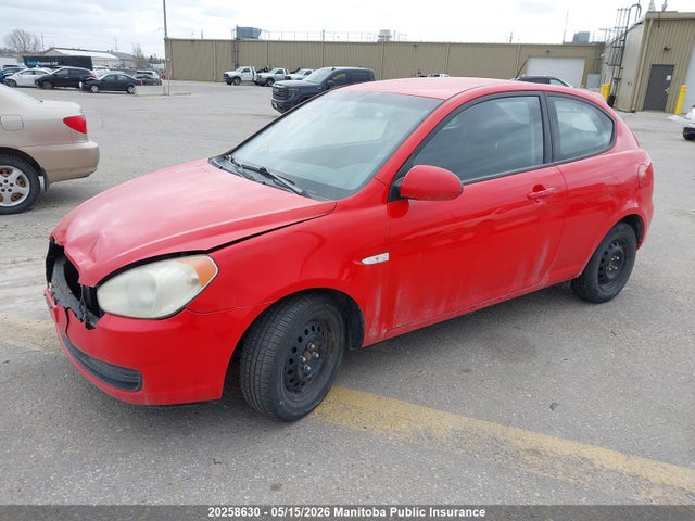 Aukcja sprzedaży 2008 Hyundai Accent Gl, vin: KMHCN35C58U077594, numer aukcji: 20258630