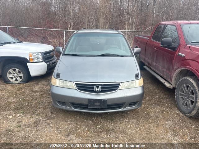 Продаж на аукціоні авто 2002 Honda Odyssey Ex, vin: 2HKRL18652H007772, номер лоту: 20258632