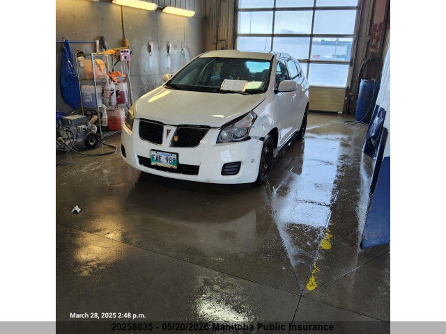 20258635 :رقم المزاد ، 5Y2SP67899Z407763 vin ، 2009 Pontiac Vibe مزاد بيع