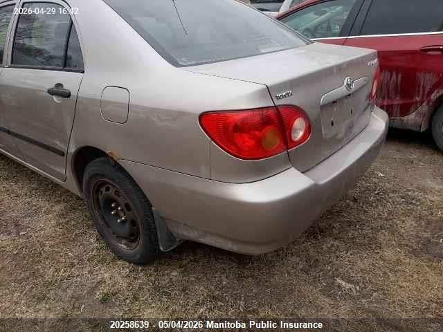 20258639 :رقم المزاد ، 2T1BR32E83C706426 vin ، 2003 Toyota Corolla Ce مزاد بيع