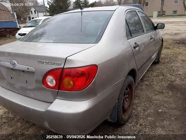 20258639 :رقم المزاد ، 2T1BR32E83C706426 vin ، 2003 Toyota Corolla Ce مزاد بيع