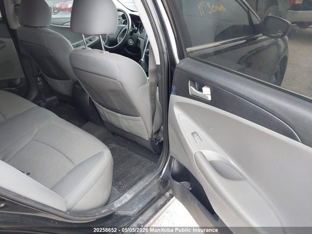 2011 Hyundai Sonata Gls მანქანა იყიდება აუქციონზე, vin: 5NPEB4AC9BH099536, აუქციონის ნომერი: 20258652