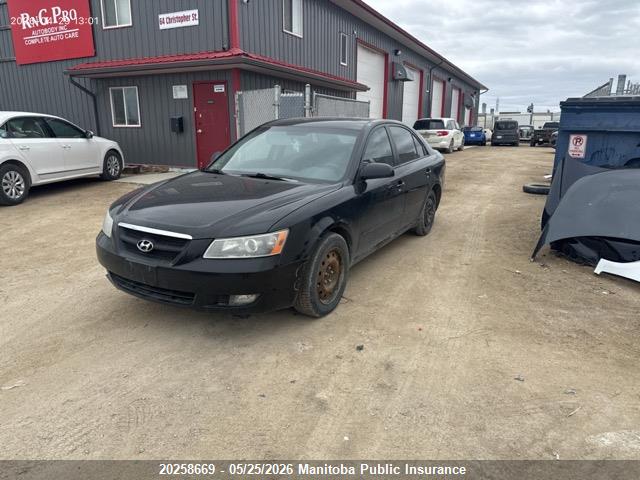 Aukcja sprzedaży 2008 Hyundai Sonata Gl, vin: 5NPET46C88H373713, numer aukcji: 20258669