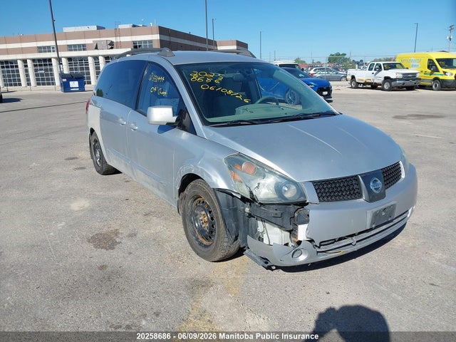 Продаж на аукціоні авто 2004 Nissan Quest 3.5 Sl, vin: 5N1BV28U14N338444, номер лоту: 20258686
