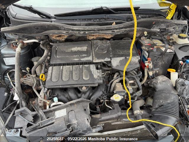 20258687 :رقم المزاد ، JM1DE1KY5C0138021 vin ، 2012 Mazda 2 Mazda Gx مزاد بيع