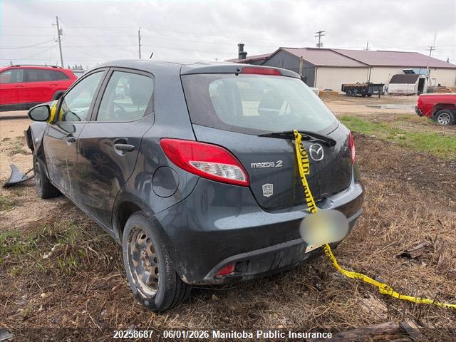 20258687 :رقم المزاد ، JM1DE1KY5C0138021 vin ، 2012 Mazda 2 Mazda Gx مزاد بيع