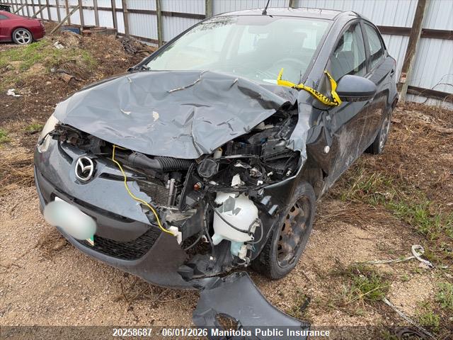 20258687 :رقم المزاد ، JM1DE1KY5C0138021 vin ، 2012 Mazda 2 Mazda Gx مزاد بيع