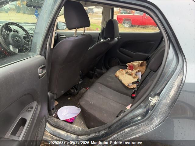 20258687 :رقم المزاد ، JM1DE1KY5C0138021 vin ، 2012 Mazda 2 Mazda Gx مزاد بيع