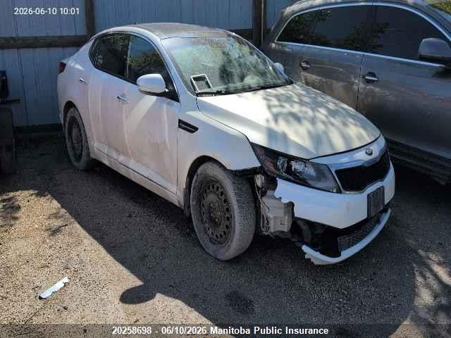 20258698 :رقم المزاد ، KNAGN4A78D5343986 vin ، 2013 Kia Optima Ex مزاد بيع
