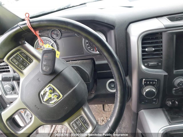 20258700 :رقم المزاد ، 1C6RR7LT7PS520343 vin ، 2023 Dodge Ram 1500 Slt Crew Cab مزاد بيع