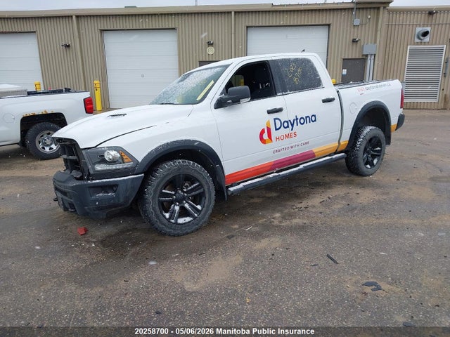 20258700 :رقم المزاد ، 1C6RR7LT7PS520343 vin ، 2023 Dodge Ram 1500 Slt Crew Cab مزاد بيع