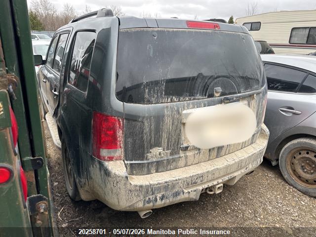 2012 Honda Pilot Ex-l მანქანა იყიდება აუქციონზე, vin: 5FNYF4H52CB504614, აუქციონის ნომერი: 20258701