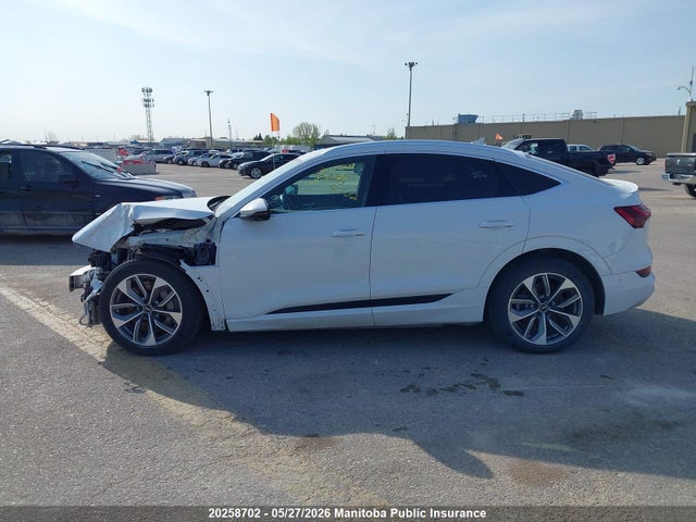 2022 Audi E-tron 55 Technik Sportback მანქანა იყიდება აუქციონზე, vin: WA13AAGEXNB044725, აუქციონის ნომერი: 20258702