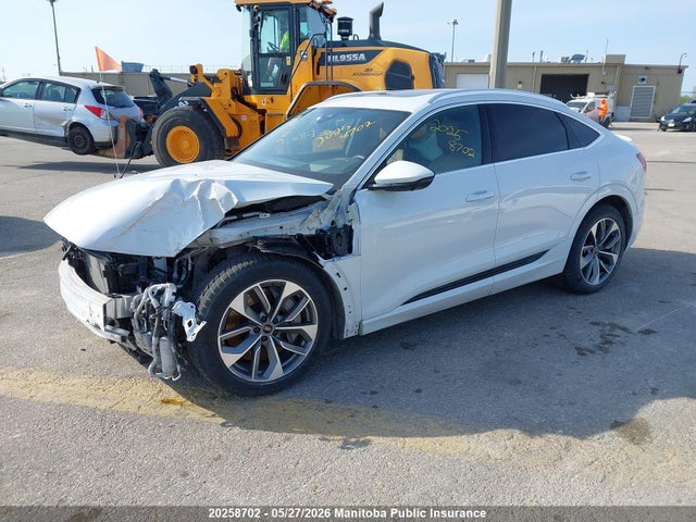 2022 Audi E-tron 55 Technik Sportback მანქანა იყიდება აუქციონზე, vin: WA13AAGEXNB044725, აუქციონის ნომერი: 20258702