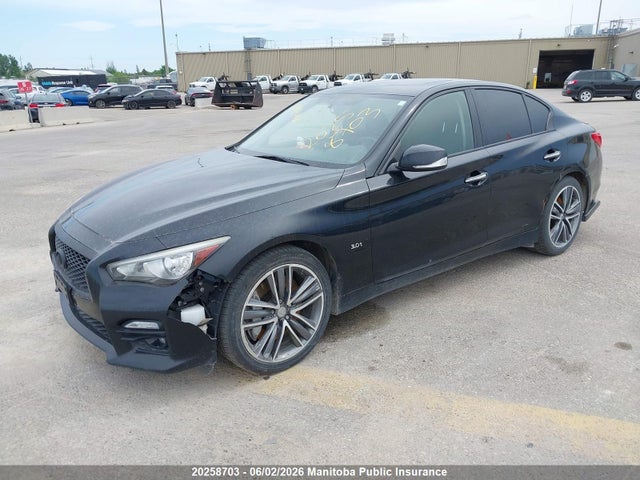 20258703 :رقم المزاد ، JN1EV7AR4HM839072 vin ، 2017 Infiniti Q50 3.0t مزاد بيع
